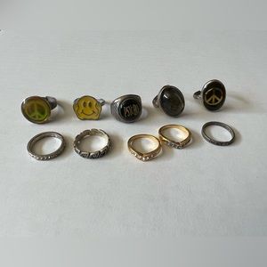 Lot of 10 Rings (message me if you want to purchase individually)